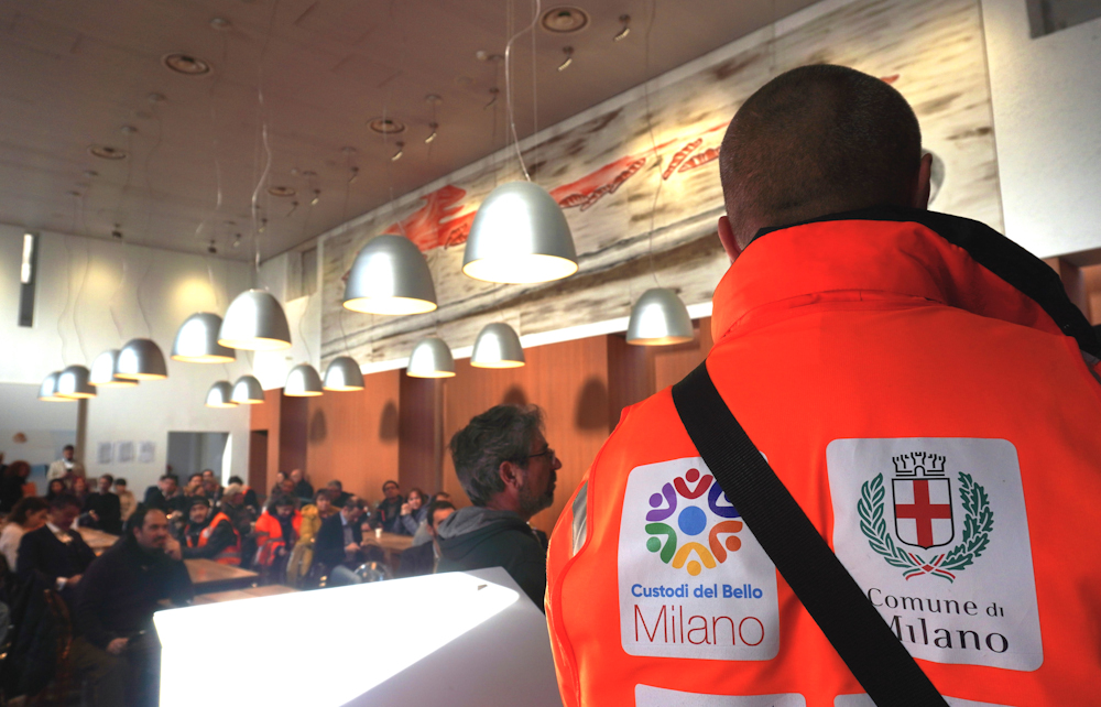 Custodi del Bello al Refettorio Ambrosiano per il primo "Pranzo di com-unità"