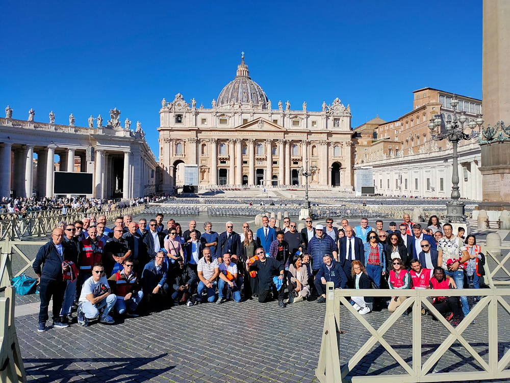 I Custodi del Bello incontrano Papa Francesco